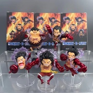 One Piece WCF Gear 4 Luffy Q version 5 jumping Model