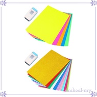 [SimhoabeMY] Patterned Paper Punches, Scrapbook Paper Punches with Sheets, Multi-shaped Punches for 