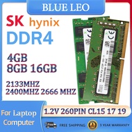 SK Hynix 4GB 8GB 16GB RAM DDR4 2133Hhz 2400Mhz 2666Mhz PC4 1Rx8 2Rx8 17000 19200 21300 Laptop Memory