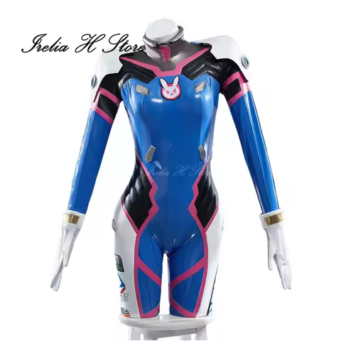 instock Irelia H DVA Cosplay Costume women dva jumpsuit classical skin Song Hana Game anime costumes