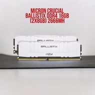 Crucial Ballistix DDR4 2666 / T-Force Delta RGB DDR4 3200