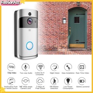 FA|  V5 Video Doorbell Sensitive Recording Night Vision Home Outdoor Wireless Electronic Peephole Doorbell for Home