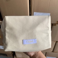 Chloe Cosmetic Bag Beige Canvas Bag Beauty Merchandise Gift Storage Bag