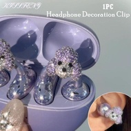 KISSFENY Headphone Decoration Clip, DIY  Headphone Diameter Buckle, Creative Gift Decorative Easy to