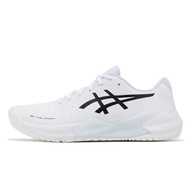 Asics Tennis Shoes GEL-Challenger 14 White Black Low-Top Men's [ACS] 1041A405101