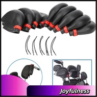 Joyfulness AMONIDA Putter Head Cover 9pcs Club Iron Sport Outdoor for Practice Game