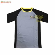 2024 Tokyo New FIBA Asian Cup Basketball Referee Uniform T Shirt Yellow Collar/Vertical