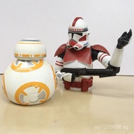 Popular2025Bulk Cargo Star Wars The Mandalorian Shockwave Force Robot BB8 Coin bank Ornaments 12WV