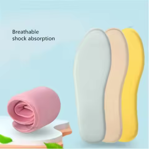 Unisex Memory Foam Insoles for Running - Stretch Breathable Deodorant Orthopedic Cushion Sole Pad Fo