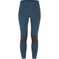 【Fjallraven】Abisko Trekking Tights Pro W_女_緊身褲_靛藍/鐵