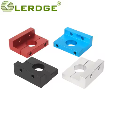 LERDGE 3D Printer Accessories E3D V6 Nozzle Fixed Block Extrusion Head Holder For Ender 3 /CR10 HotE
