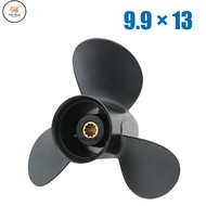 FS Propeller 9.9x13 for Tohatsu 20HP-30HP 3 Blades Aluminum Alloy Propeller 10 Tooth 346-64104-5 3R0