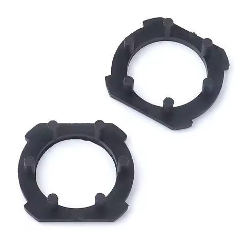 2-Pack H7 LED Headlight Bulb Retainers Holder Adapter for Mazda 3/5/6 M3/M5/M6 For Opel For CRV