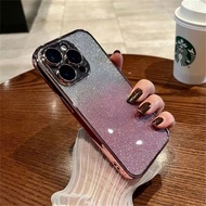 Roazic Ốp bảo vệ khung mạ thời trang màu lấp lánh cho Samsung Galaxy M12 M14 M22 M23 M31 M33 5g M34