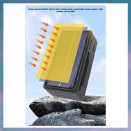 [hotkeystore.] Solar Battery Charger 2 Slot Battery Charger Powerbank Case Lithium Battery Charging 
