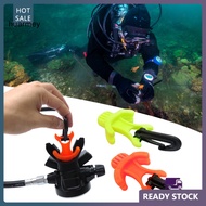 Exquisite Design Mouthpiece Holder Ergonomic Scuba Mouthpiece Holder Scuba Diving Octo Holder Clip f