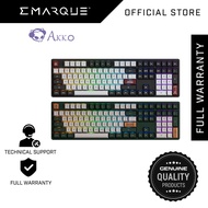 // Akko 5108S RGB Backlit Keyboard — World Tour London / Dracula Castle — TTC Speed Silver Switch //