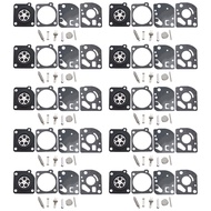 10pcs/lot Carburetor Rebuild Kit For ZAMA RB-78 Weedeater Featherlite Poulan FL20 FL25 Brush Cutter 