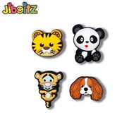 Jibbitz cross charms Shoe Buckle Panda Tiger Cartoon Hole Shoe Accessories