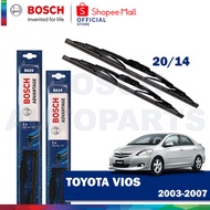 BOSCH Advantage Wiper Blade Set for Toyota Vios 2003-2007 (20 /14 ) BOSCH Wiper Blade