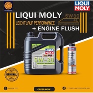 5W30 LIQUI MOLY LEICHTLAUF PERFORMANCE 4L (10000KM)/LIQUI MOLY ENGINE FLUSH PLUS(300ML)