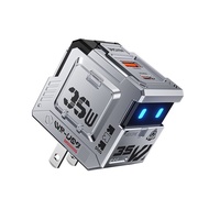 WEKOME Mecha 35W Charger Charging Head Gallium Nitride Dual Port Suitable for Huawei iPhone15 Charge