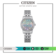 CITIZEN Eco-Drive EM0770-52Y Lady Watch ( นาฬิกาผู้หญิงพลังงานแสง )