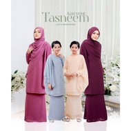 KURUNG TASNEEM MOM by JELITA WARDROBE 🔥 kurung moden muslimah plain / baju kurung chiffon FREE shawl