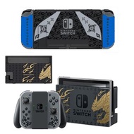 全新 Monster Hunter Rise Nintendo Switch保護貼 有趣貼紙 包主機2面+2個手掣) BYSNS0290