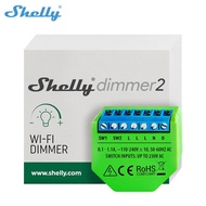 Shelly Dimmer 2 Smart Switch Mini WiFi Switch Mini Relay For Lights Wireless Compatible With Alexa G