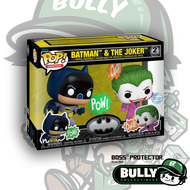 Funko POP! Heroes: Batman 85th - Batman & Joker 2-Pack With Boss Protector [Sold By Bully Collectibl