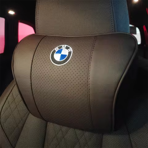 Car Seat Headrest Neck Pillow Lumbar Support For BMW 1 3 5 Series E90 E91 E92 E60 E87 E88 E89 F10 F3