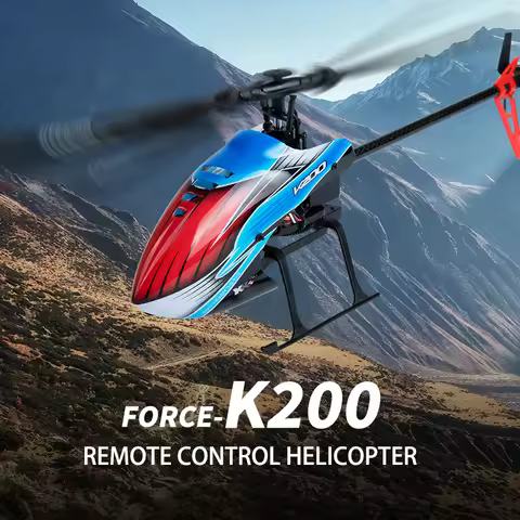 WLtoys XK K200 RC Helicopter 4CH 2.4G Remote Control Plane Optical Flow Positioning Air Pressure Fix