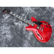 Grote ES335 Electric Guitar Semi Hollow Body Red Professional Guitar