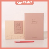 Combo Crabit Joyful Daily bullet journal + 1 Gel Pen - layout bullet journal Preprinted Decorative B