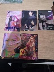 BLACKPINK Jennie Jisoo 官方小卡