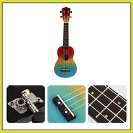 🎸 1Set Gitar Kecil Kayu Warna Pelangi Sesuai Untuk Pemula