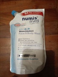 👍👍全新抗敏體驗：Numis Med樂美思 Ph 5.5抗敏沐浴露500ml (補充裝)