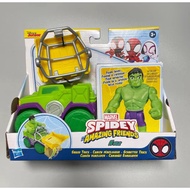 Marvel Spidey and His Amazing Friends Hulk Smash Truck Set, Action Figure with Vehicle and Accessory  F7457