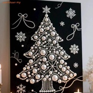ZENITHZEN Pearl Painting Kit, Floral Craft Sparkling DIY Painting Art Kit, for Beginners 3D DIY Pear