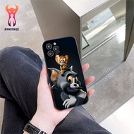Live action cat and mouse iphone phone case for iphone 6plus/6s/7/7plus/8/8plus/x/xs/11/12/pro/max/p