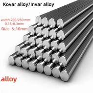 width200/250 mm Thickness0.15-0.3mm 4J36 round steel 4J29 Kovar alloy plate 4J36 Invar alloy Dia6-10