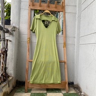 2hand backless dress SHE.IN brand waist 60 to 80cm length 102cm code 293
