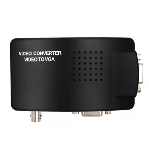 VGA BNC SVIDEO to VGA Video Converter VGA Out Adapter BNC to VGA Converter Composite Digital Switch 