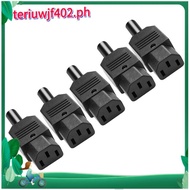 5PCS IEC C13 Power Plug Connector C13 Female Plug Power Adapter Connector 3 Pin Power Socket 250V 10