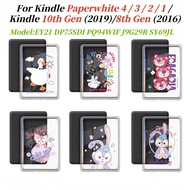 Acrylic Clear Case For Paperwhite 4 3 2 1 Kindle 10th 8th 7th 6th 5th Gen 6.0''EY21 DP75SDI PQ94WIF 