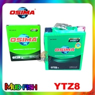 OSIMA GTZ8 YTZ8V GREEN GEL BATTERY FOR YAMAHA XMAX 250 / 300 / YZF R25 MT03 MT25 | HONDA PCX150 CB25