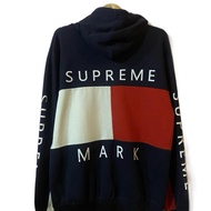 Hoodie Zipper Supreme Mark Pemakaian L XL Unisex - Model Terbaru - Wanita, Pria, Keren, Baju, Tebal,