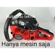 PROMO!! EDON Mesin Potong Kayu Mesin Sinso  Chainsaw Gergaji Potong Pohon Kayu Gergaji mesin EDON ED15-5822 Chainsaw 22 inch gergaji kayu gergaji kayu tangan TERMURAH Chainsaw Potong Kayu - Mesin sinso senso Chain saw 2Tak 22inch Gergaji Potong Pohon