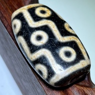 Tibetan Noble Old Material Twelve Eye Dzi Beads Flat Dzi Beads Unique Six Eye Dzi Beads Eight Eye Dz